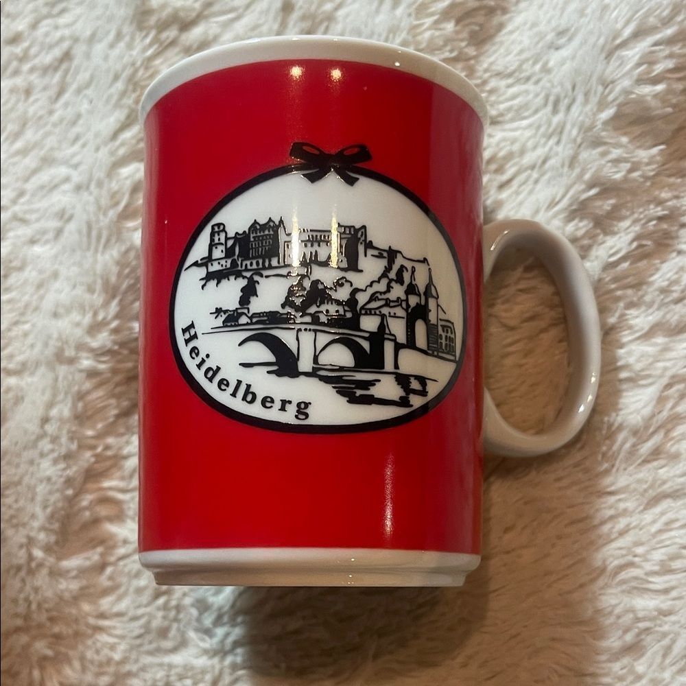 Red Heidelberg Souvenir Mug